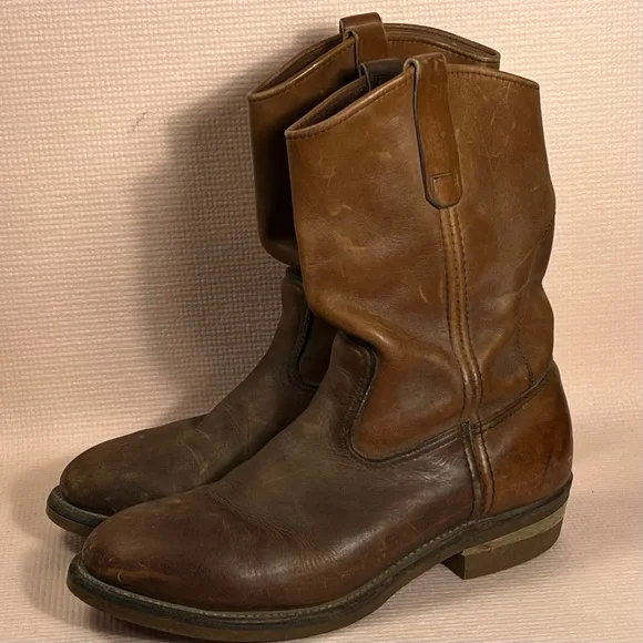 Wing Boots Ansi Z41 Pt83 Red Wing Shoes Boots Brown Leather Ansi
